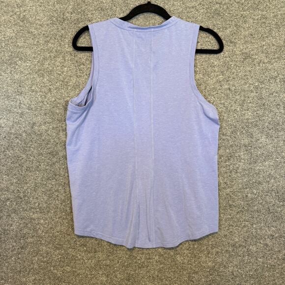 Title Nine Shirt Womens Large Purple Tank Top Sleeveless Stretch Gym Yoga - Picture 2 of 9